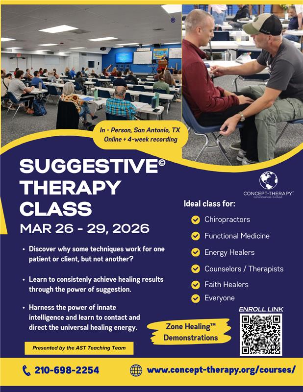 Suggestive Therapy Class Flyer